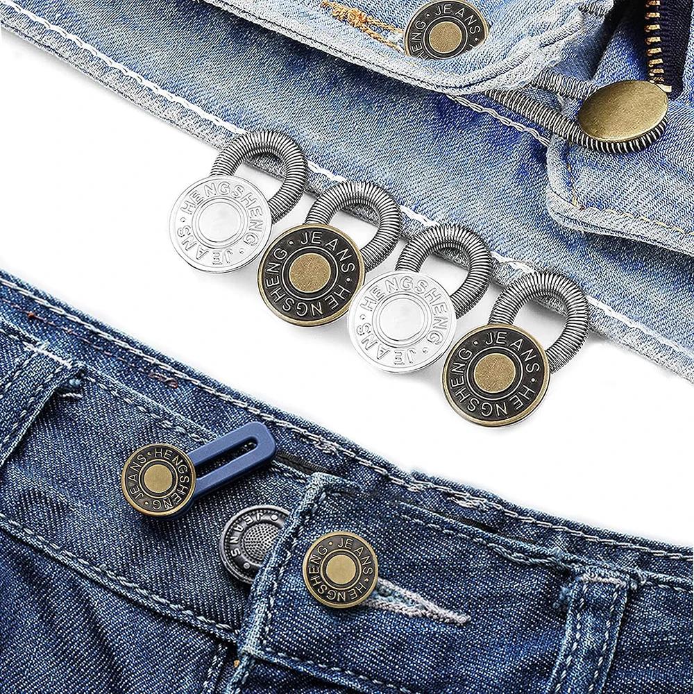 Extension de boutons de pantalon, extensions de col de chemise, extension de taille en jean, bouton 