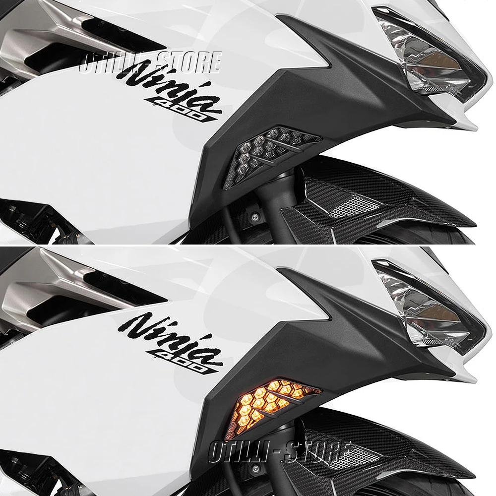 Nouveau NINJA ZX6R ZX-6R 2013 - 2023 2022 clignotant avant feux LED pour Kawasaki Ninja300 Ninja400 