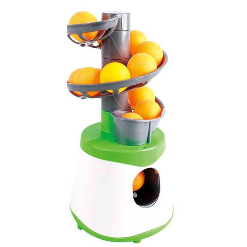 4 * AA batterie Mini Tennis de Table Robot Service Machine de lancement formateur adulte enfant Spor