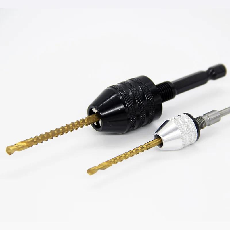Mandrin de perceuse, tournevis sans clé, adaptateur de pilote d'impact, Micro moteur électrique, pin