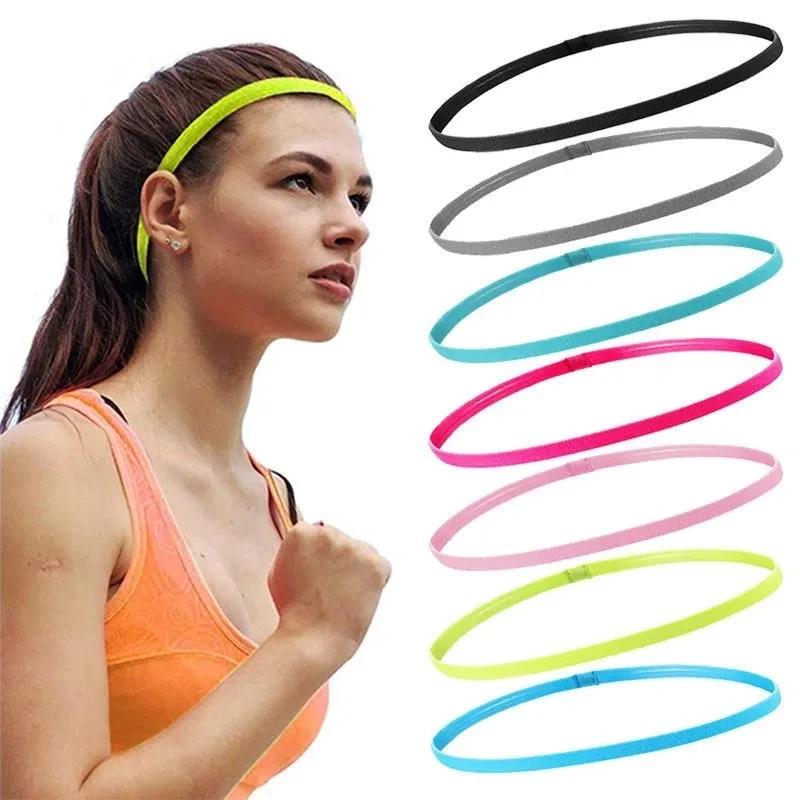 Bandeau élastique anti-poussière 4 pièces - Anti-transpiration pour yoga et sauna unisexe