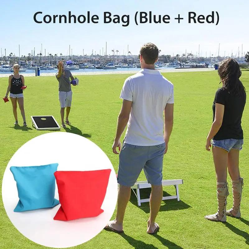 Ensemble de sacs de haricots en Cornhole, 8 pièces, sacs en tissu rempli de maïs, équipement d'entra