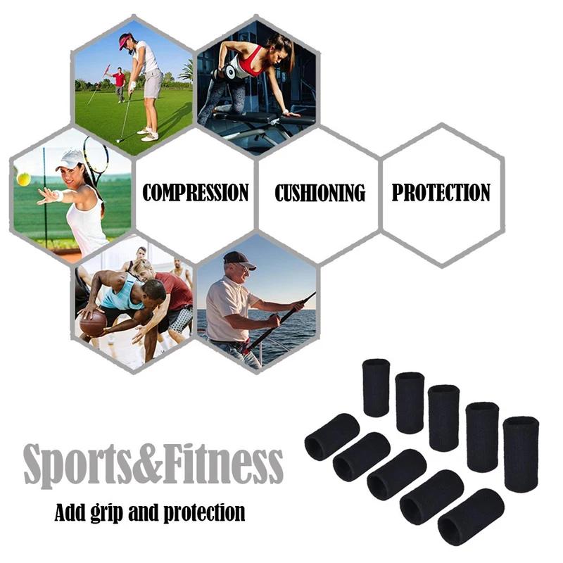 BraceTop-Protège-doigts de sport extensibles, protection des doigts, soutien arthritique, basket-bal