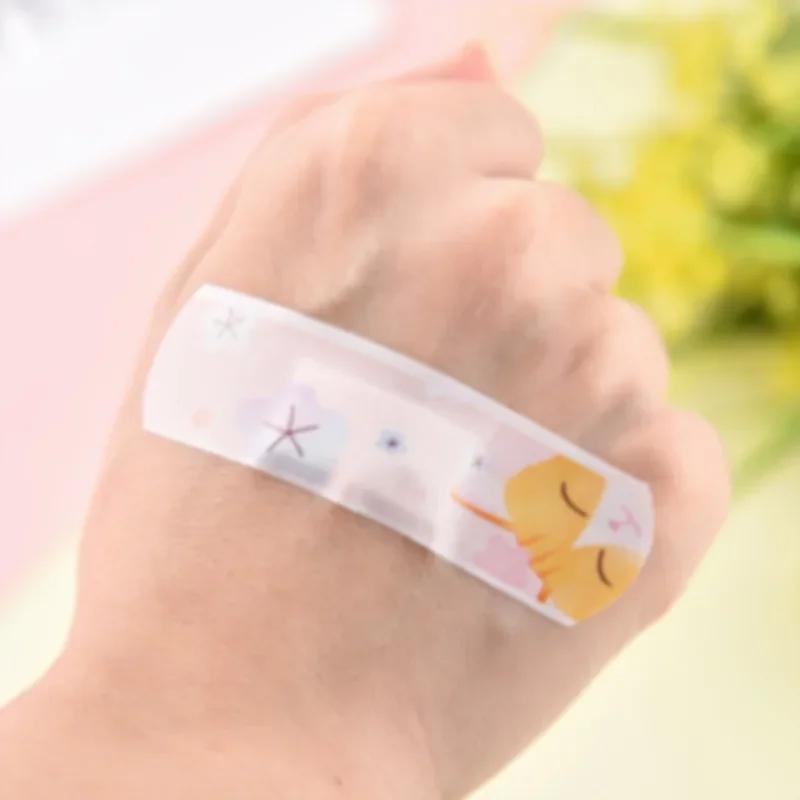 Pansements Adhésifs Imperméables pour Enfant, Kit de Premiers Secours, Autocollants pour Plâtre, 20 