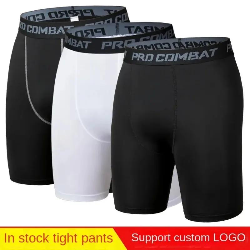 Leggings sport hommes shorts bascule - Séchage rapide fitness running basketball compression