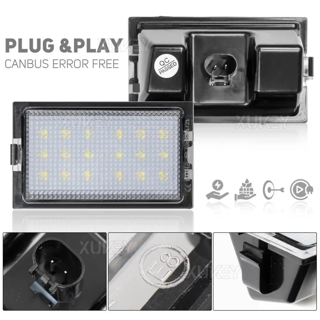 2 feux de plaque d'immatriculation arrière LED pour Land Rover Discovery 3 05-09 Discovery 4 Freelan