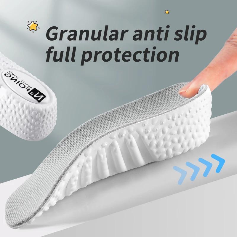 Semelles intérieures pour augmenter la hauteur hommes femmes chaussures pieds plats soutien de la vo