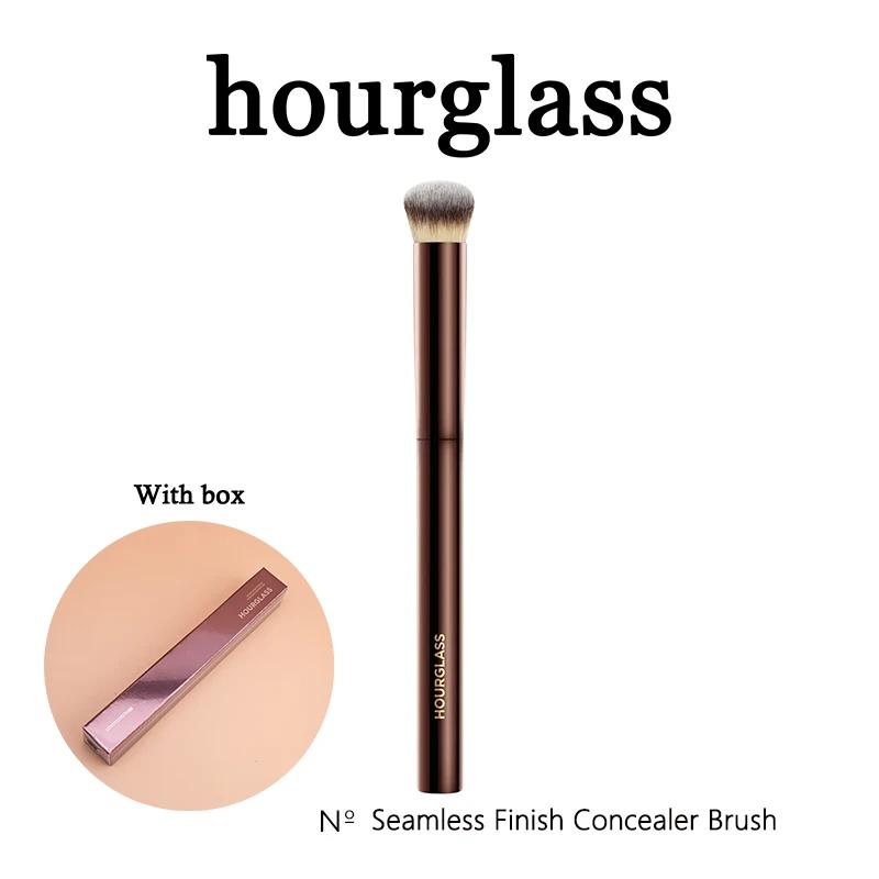 Brosse anti-cernes à finition sans couture, brosse anti-cernes coudée pour le visage, couverture int
