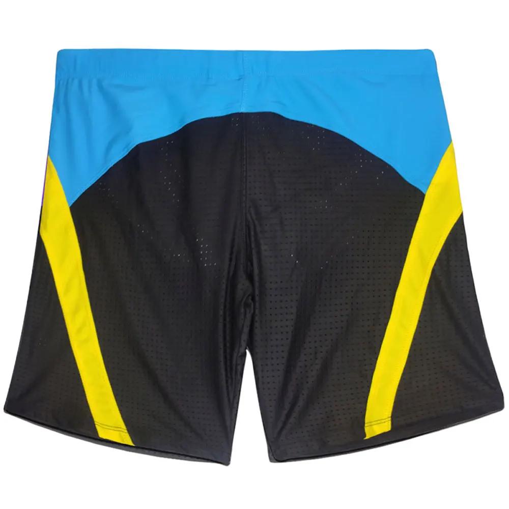 Boxer court de bain pour hommes, Sexy, en maille, pour gymnastique, course à pied, Sport, pantalons 