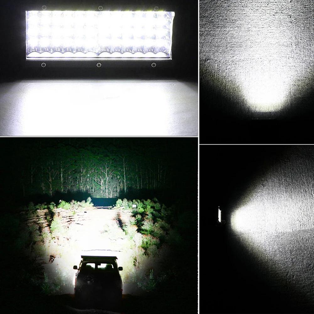 Nlpearl 4 "7" 72W 144W LED antibrouillard pour voiture SUV camion 4x4 ATV projecteur faisceau d'inon