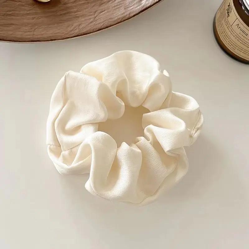 1/5 pièces mode Simple Satin gros intestin bandeaux femmes filles fête cheveux accessoires