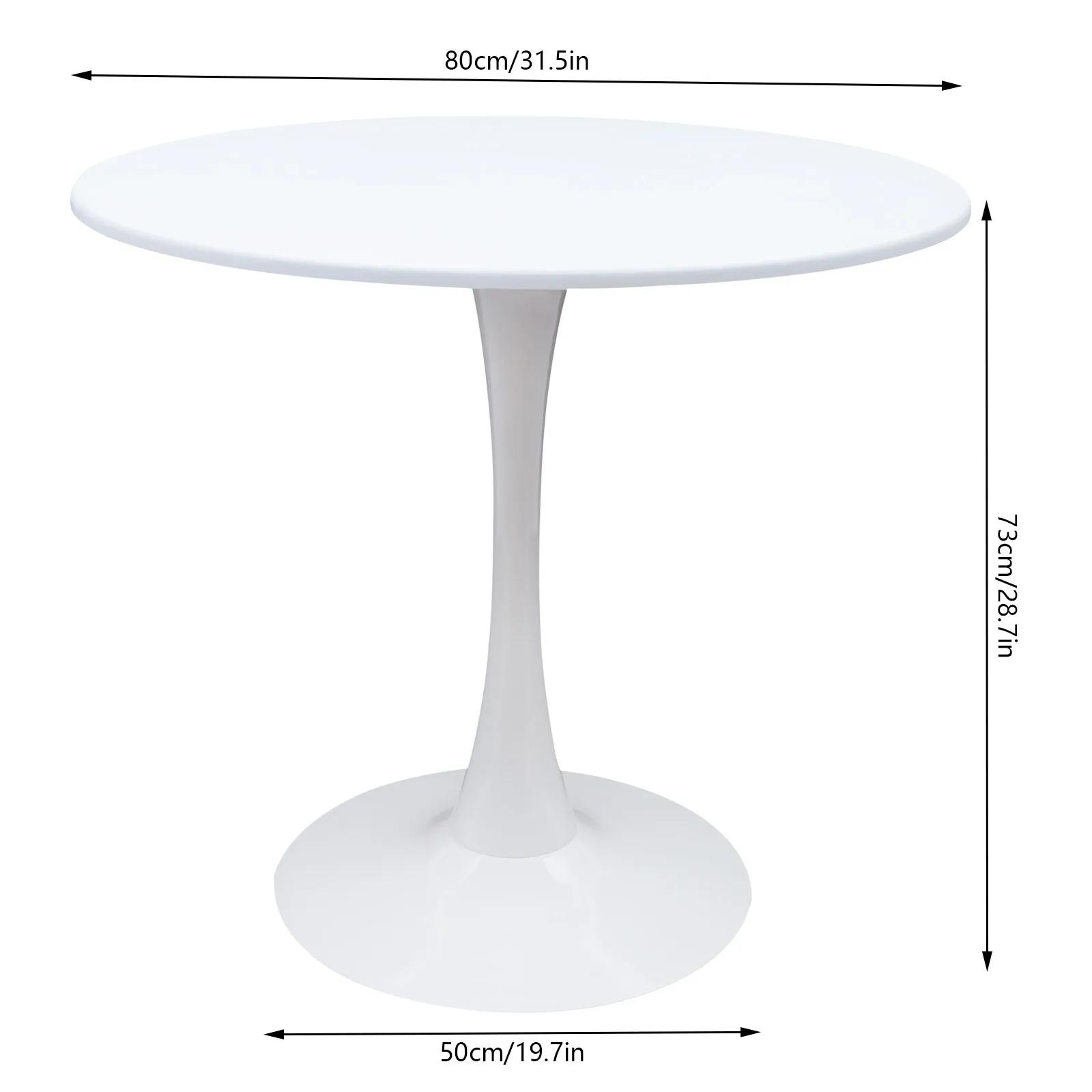"Table Basse Blanche et Moderne Décontractée, Décoration de Salon pour la Maison"