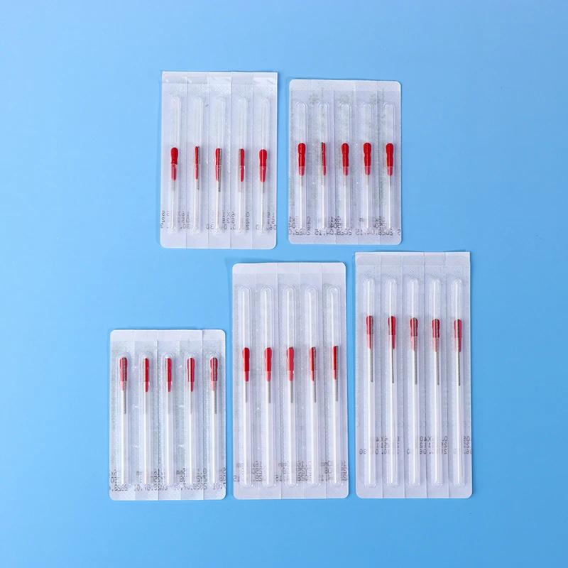 Aiguille d'acupuncture jetable, 100 pièces, 1 aiguille avec 1 Tube de guidage en acier inoxydable av