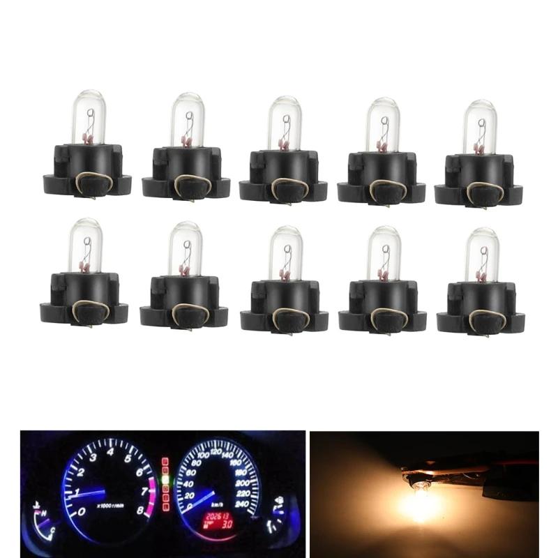 5/10 pièces ampoule à LED pour instrument automobile T3 T4.2 ampoule halogène 1smd 1LED lampe à inst