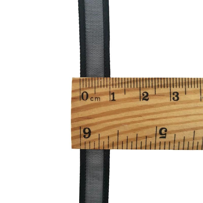 (50 mètres/rouleau) rubans en Organza large de 10mm de largeur, vente en gros, emballage cadeau, déc