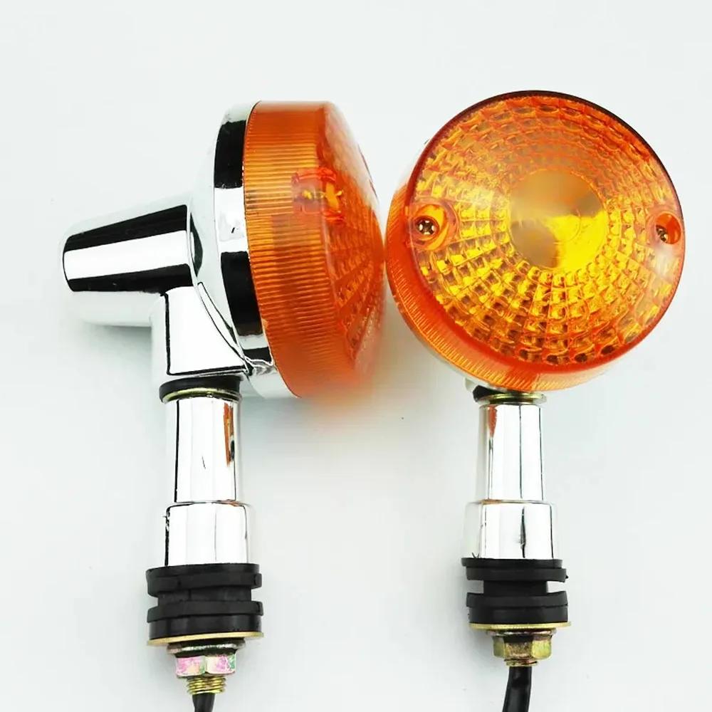 Original rétro 2 pièces 12V Moto GN125 GN 125 HJ125-8 GS125 GS 125 Moto clignotant lampe clignotant 