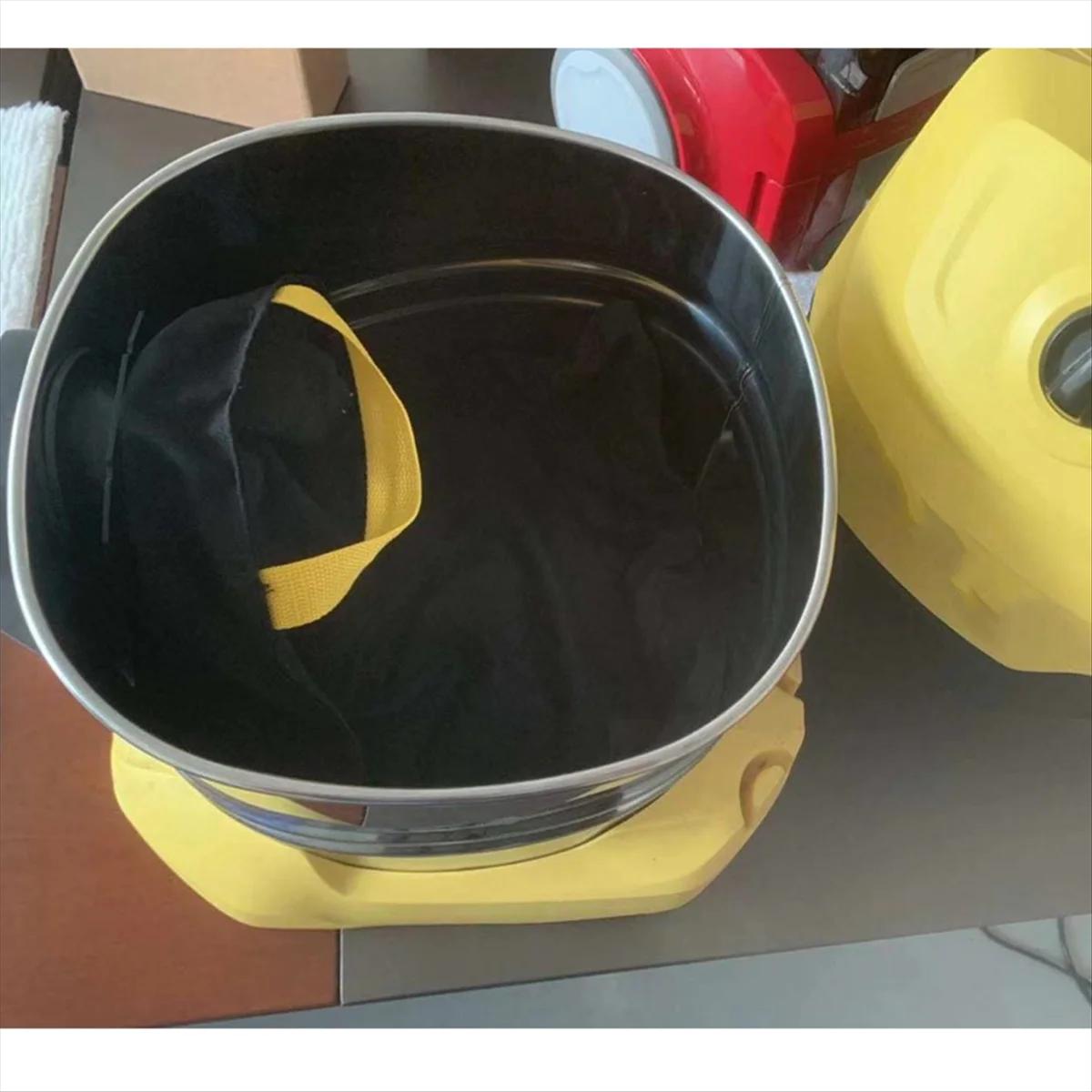 Sac à poussière lavable pour aspirateur Karcher WD4 WD5 WD6 Premium, noir, pièces détachées pour gri