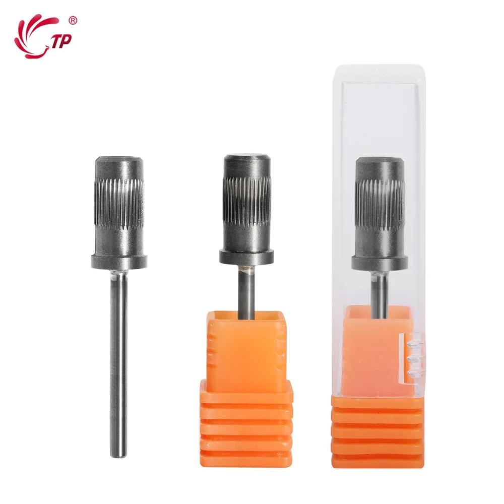 Foret à ongles en acier inoxydable, capuchon de meulage de pédicure, outils professionnels pour Salo