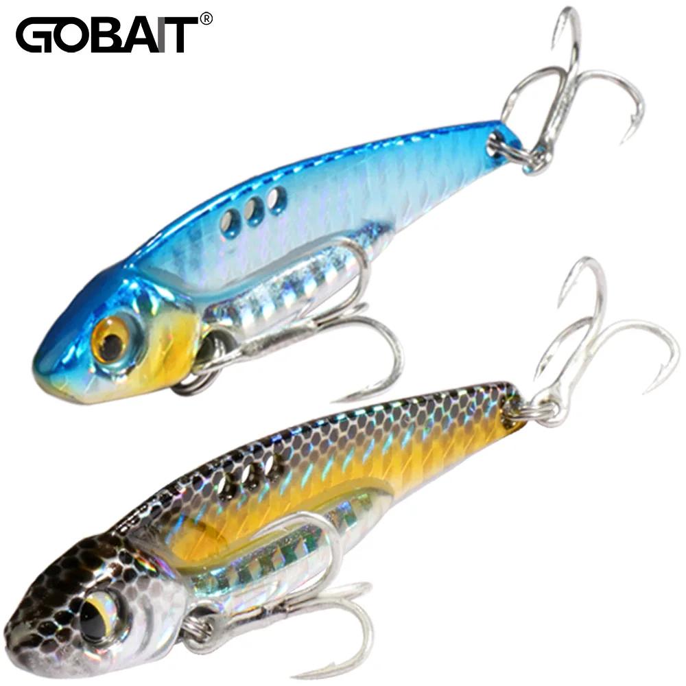 VIB leurre de pêche 7-18g lame métal coulant Spinner Vibration appât nageur Pesca pour bar brochet p