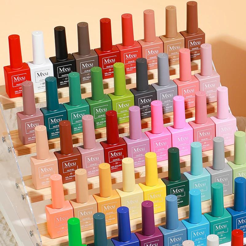 Mxsi couleur 15ml Gel à ongles fournitures professionnelles pas définir Soak Off UV vernis Gel longu