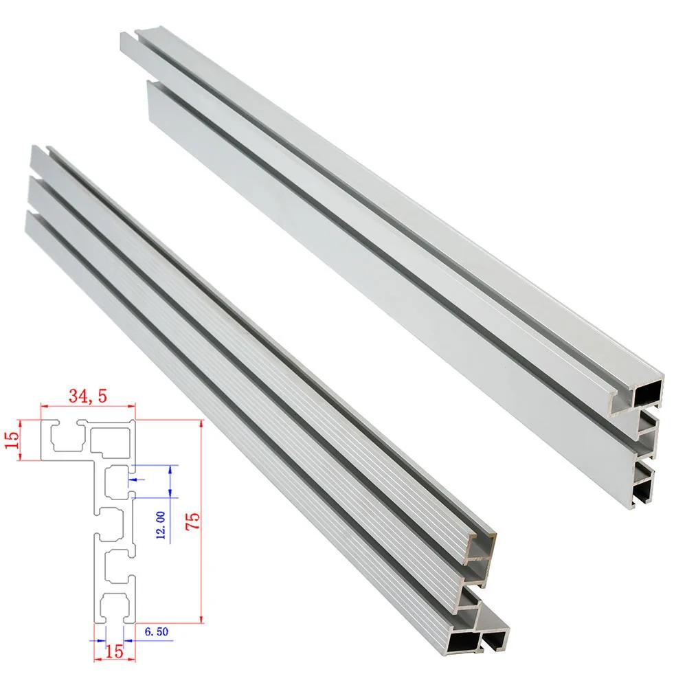 19/30/45/75Type alliage d'aluminium t-bande fente onglet piste gabarit mitre barre curseur Table sci