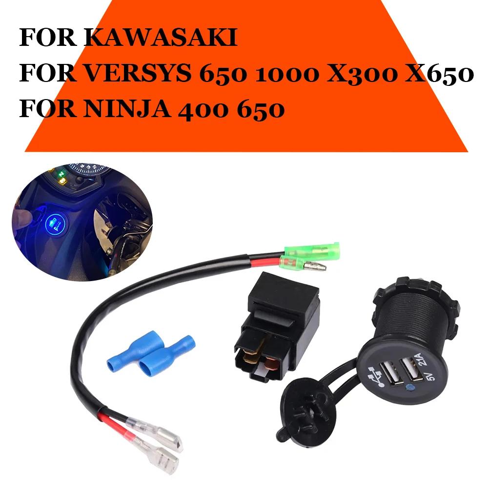Pour Kawasaki Versys 650 1000 X300 X650 Ninja 400 Ninja400 Ninja650 2023 accessoires appareil photo 