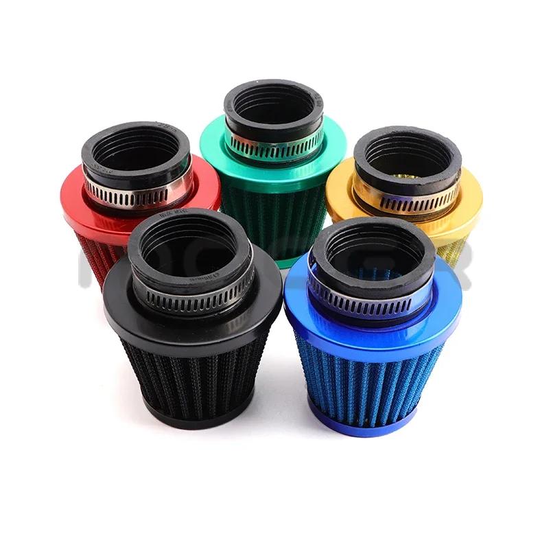 Kit d'induction d'admission de filtre à Air de moto, 38mm 45mm 50mm 58mm, pour Scooter moto Pit Dirt