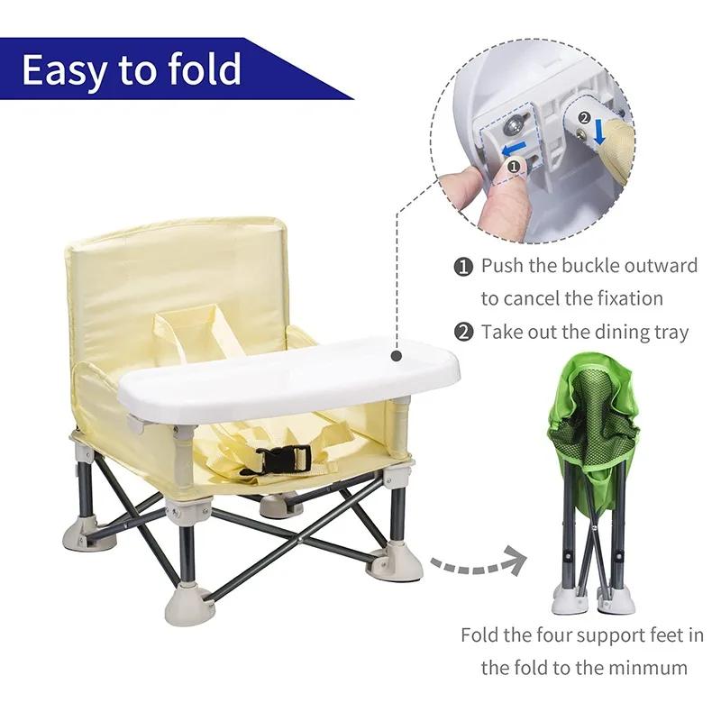 Fournitures de meubles pour bébé, siège rehausseur, chaise de salle à manger, Portable, pliable, voy