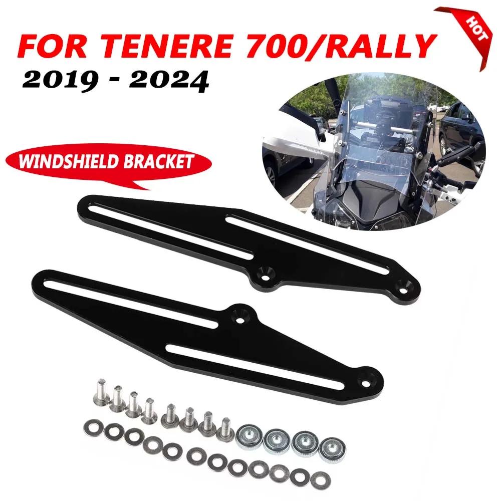 Ajusteurs de pare-brise pour Yamaha Tenere700 CountZ700, support de pare-brise, support de support, 