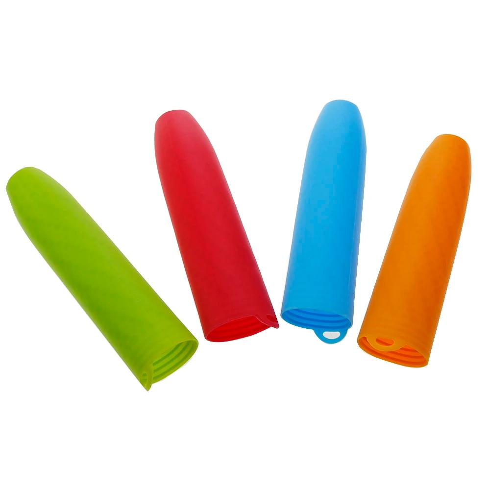 1 pièces couvercle de poignée de Pot en Silicone couvercle d'isolation outils de cuisine couvercle d
