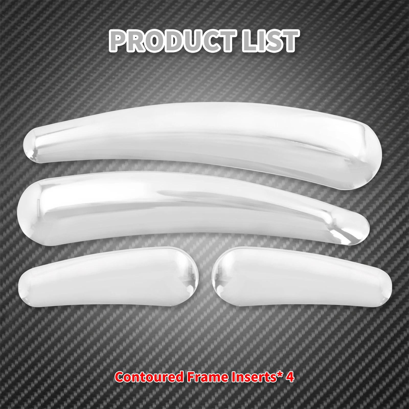 4xMoto 3D bras oscillant cadre insérer couverture chromée pour Harley Heritage Softail personnalisé 