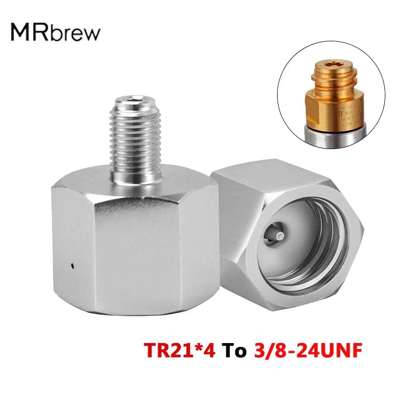 Adaptateur de conversion de cylindre de Soda TR21 * 4 à 3/8-24UNF, pour brassage à domicile, fût de 