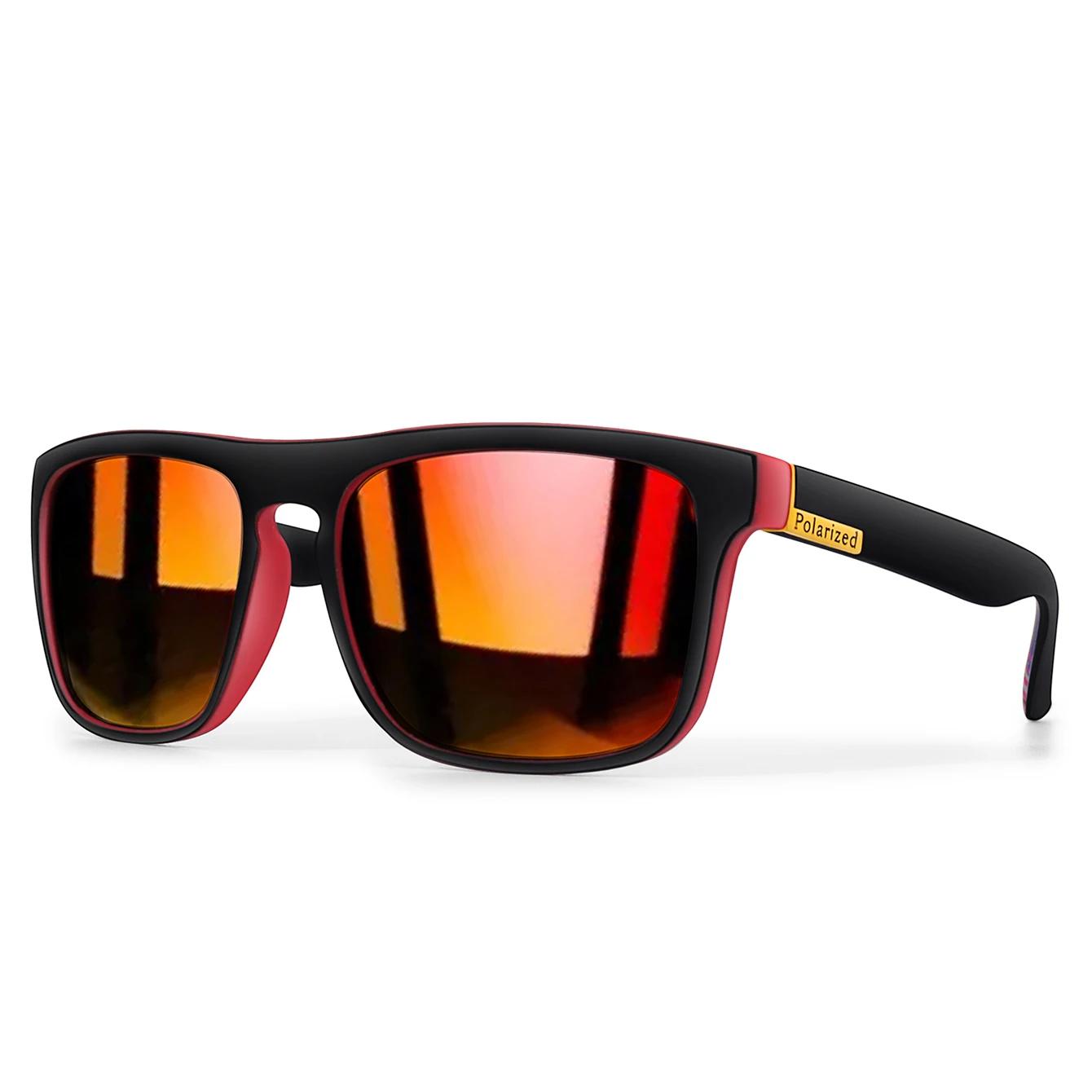 Mode polarisé couleur changeante cyclisme lunettes de soleil hommes Vision nocturne voiture conduite