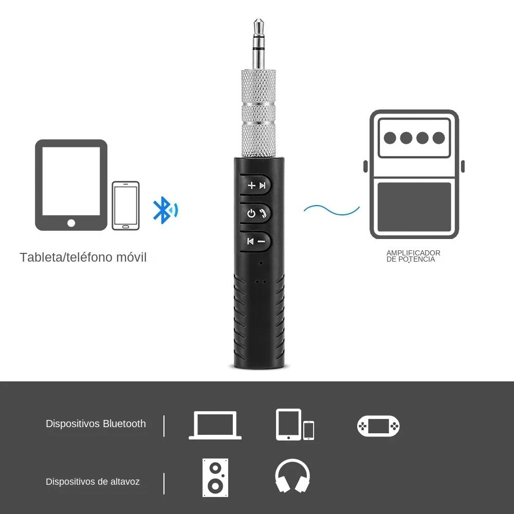 Adaptateur récepteur sans fil Bluetooth 5.0, prise Jack 3.5mm pour voiture, musique, Audio, Aux A2dp