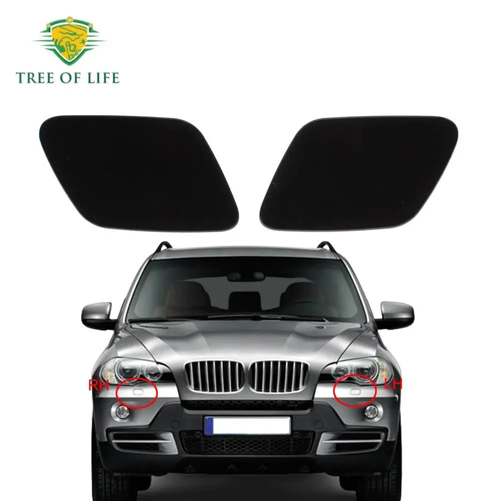Pour BMW X5 E70 E72 2007 2008 2009 2010 2011 2012 2013 non peint pare-chocs avant phare laveuse buse
