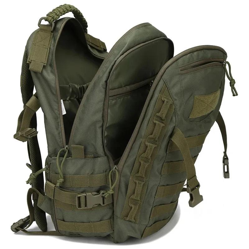 Sac à dos tactique 35L, sac de sport de Camping en plein air, chasse, dos souple, grande capacité