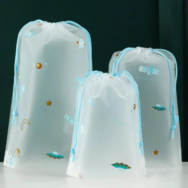 3TANCartoon-Sacs de rangement de proximité wstring, sacs de voyage étanches portables, chaussures, v