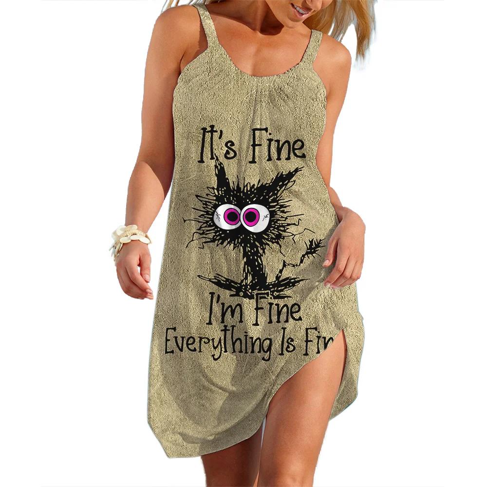 Robe à enfiler A-Line pour femme, Streetwear tendance pour femme, 03/Soft Wear, Robes d'été décontra