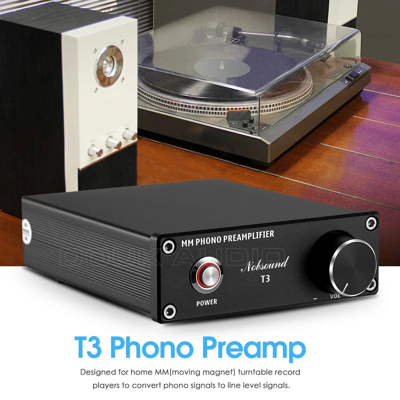 Douk Audio T3 HiFi MM RIAA préamplificateur phonographe RIAA lecteur de disque à domicile préampli d