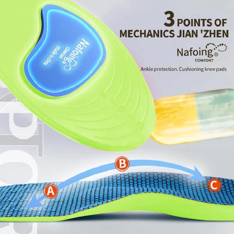 Semelles orthopédiques pour pieds, semelle intérieure de Sport absorbant les chocs pour chaussures, 