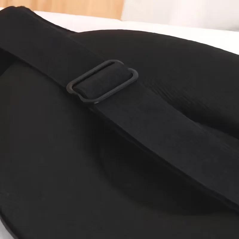 Masque de couchage 3D super doux – Masque pour les yeux doux et confortable, adapté aux hommes et au