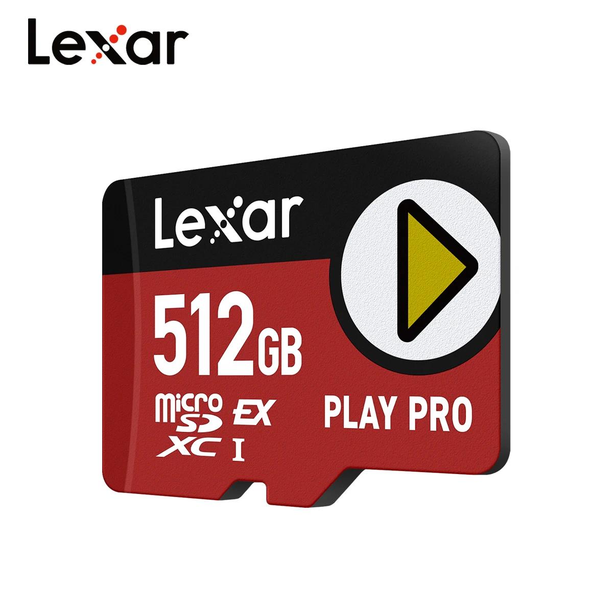 Lexar PLAY PRO carte vitesse de lecture Max 900 mo/s 256GB 512GB 1 to V30 microSDXC carte mémoire Ex