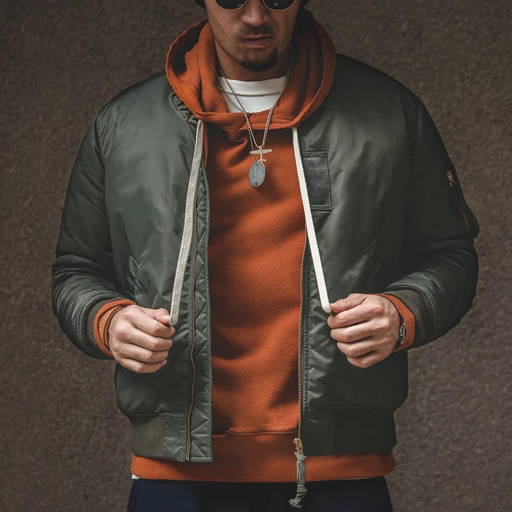 Maden MA1 pilote coton veste épaissie veste de Baseball chaud rembourrage vol manteau hiver marque v
