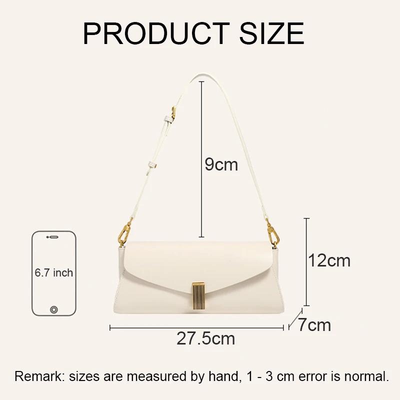 Sac à bandoulière polyvalent pour filles, sac à aisselles pour les déplacements, sacoche quotidienne