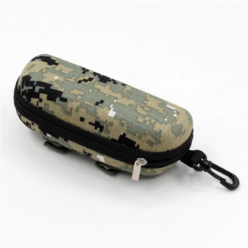 Étui à lunettes de Camouflage, boîte à fermeture éclair pour Sports de plein air, étui épais Anti-st