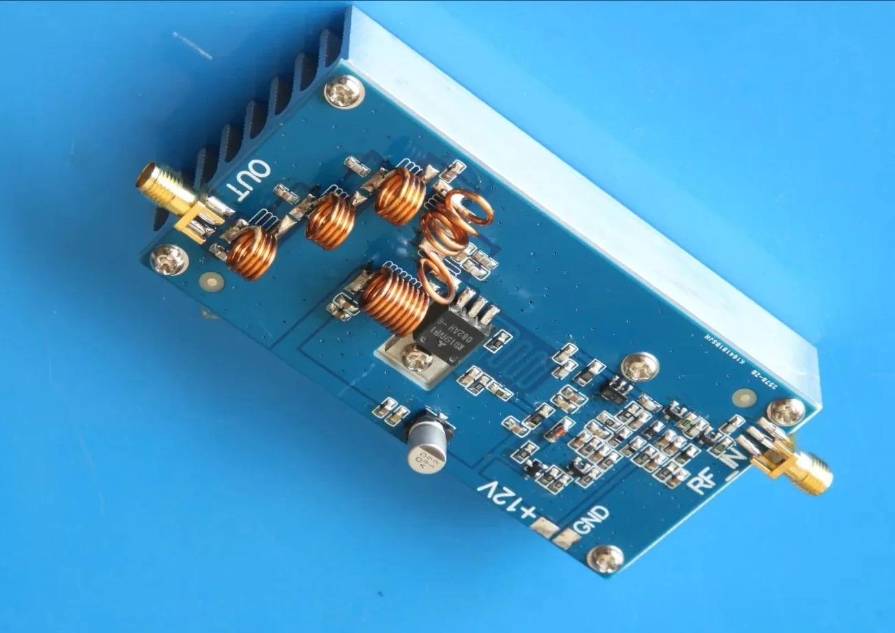 Module d'amplification de puissance FM RF à modulation morte, entrée 0dbm, sortie 15W, 87-108MHz