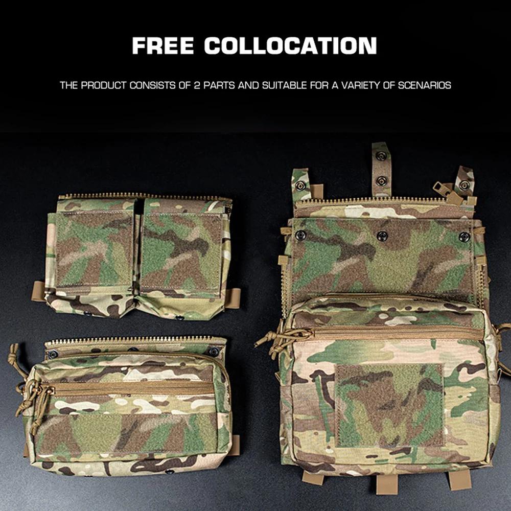 Plaque de sac à dos DulPanel avancée, poudres Electrolux, sac de chasse, glaçure Airsoft, accessoire