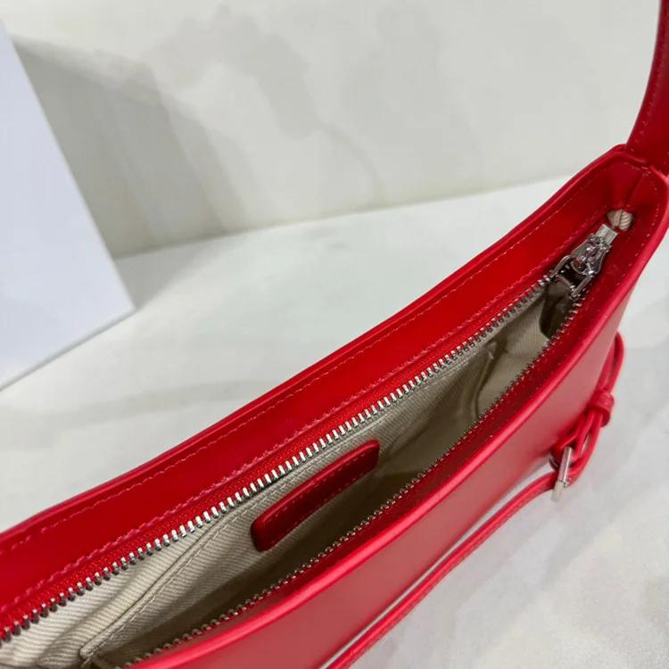Sac baguette rétro de créateur pour femme, nouveau sac à bandoulière tendance, sac sous le bras haut