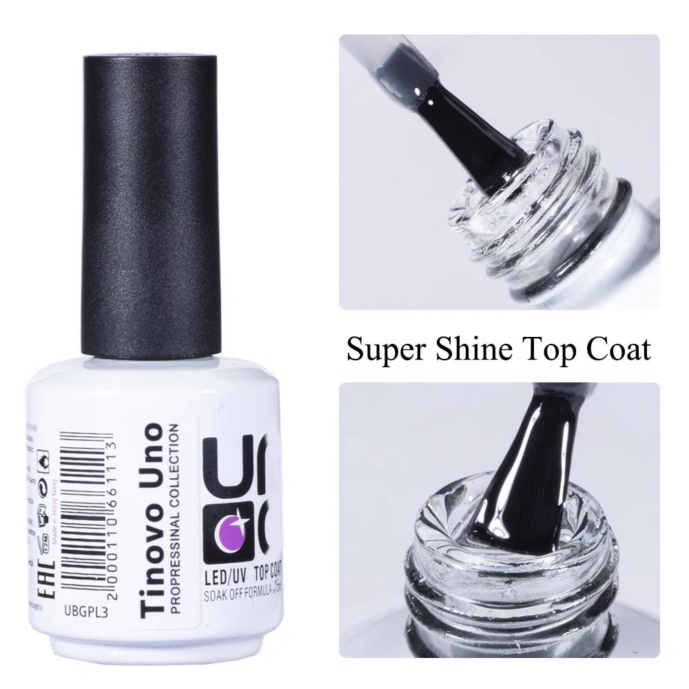 Tinovo Uno dernière Base en caoutchouc Gel vernis à ongles UV Semi Permanent épais solide couche de 
