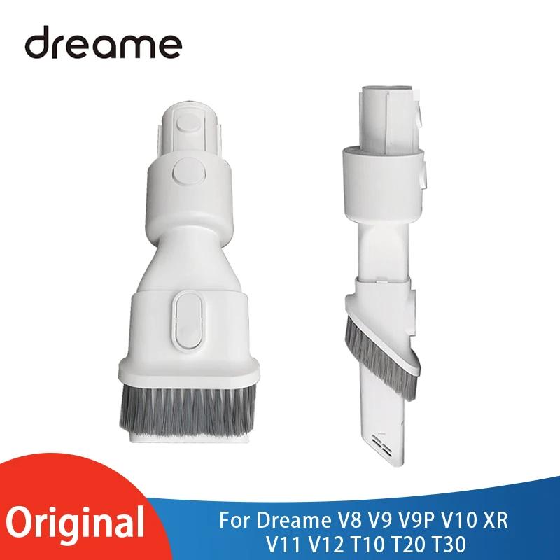 Buse d'aspiration deux en un, brosse longue et plate pour aspirateur Dreame V8 V9 V9P V10 XR V11 V12